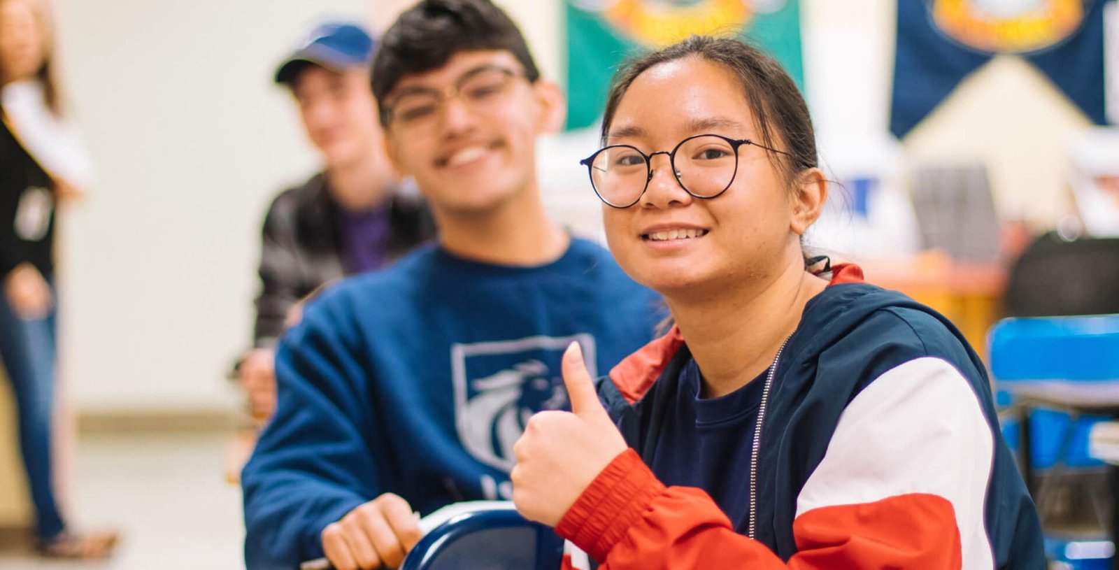 Students learning with a We Care tutor in Singapore